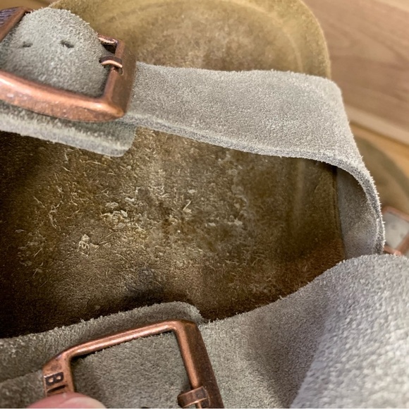 Birkenstock Arizona Soft Footbed Suede Leather Sandals - Size 43 - Picture 7 of 12